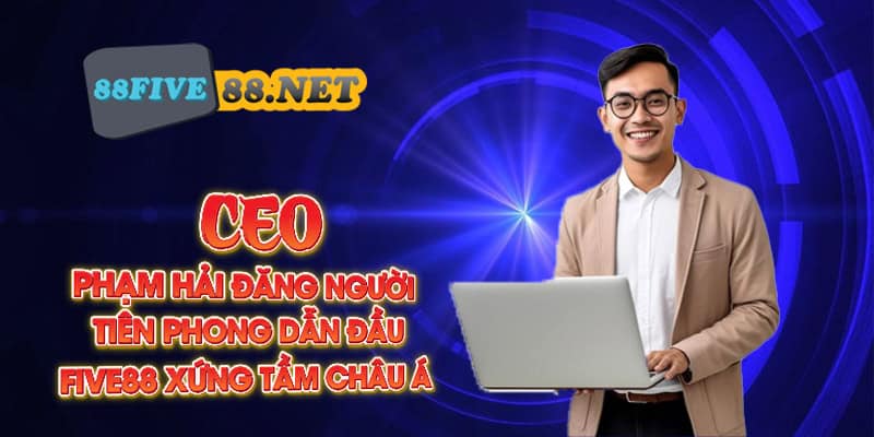 Chân dung của ceo Phạm hải Đăng 